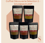 Coffret Découverte Épices – Sélection 2 | 5 Signatures Souk & Saveurs®