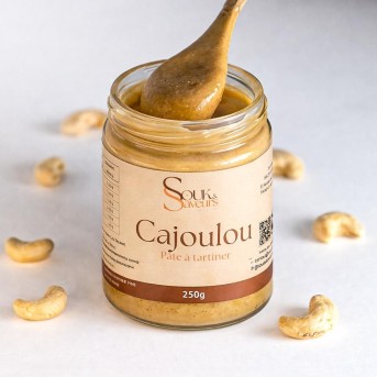 Cajoulou | Noix de Cajou Torréfiées, Huile d’Argan & Miel d’Oranger