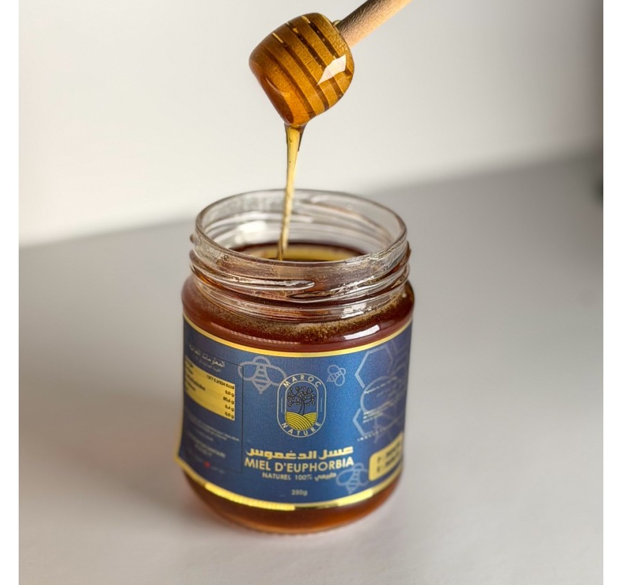 Miel d’Euphorbe Daghmouss | Sélection PREMIUM Miel d’Euphorbe Daghmouss | Sélection PREMIUM