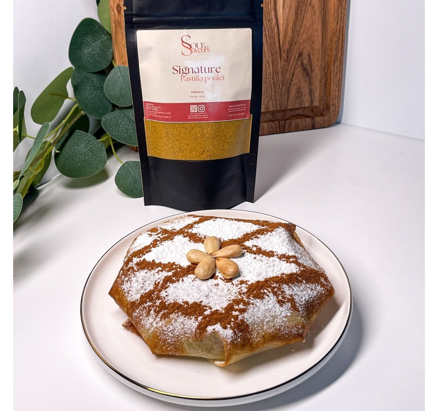 Mélange d’Épices Pastilla au Poulet | Recette Marocaine Signature